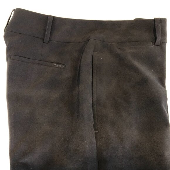 IZOD XFG Stretch Athletic Bermuda Cuffed Golf Shorts Black Size 4 - Picture 6 of 11